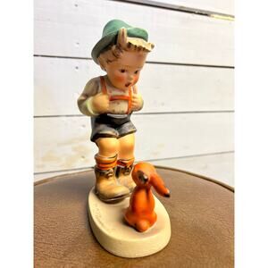 "Sensitive Hunter" Hummel figurine Model 6/1 -- includes Hummel book